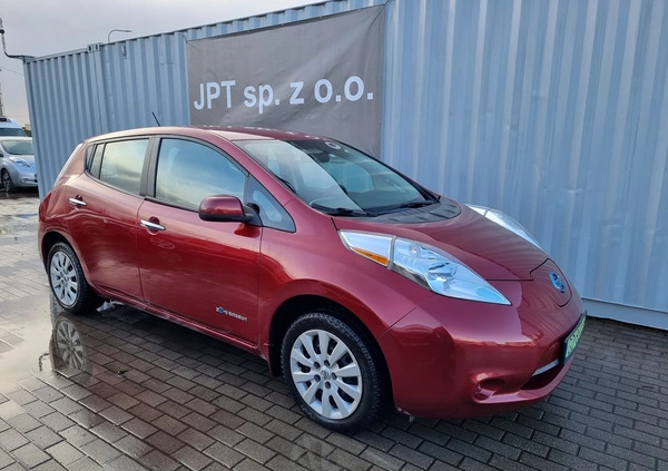 Nissan Leaf cena 42927 przebieg: 110767, rok produkcji 2015 z Darłowo małe 277